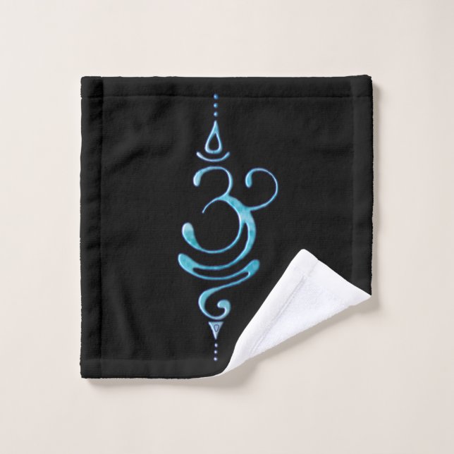 Turquoise Breathe  (Gant de toilette)