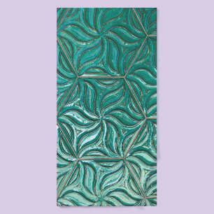 Turquoise céramique mur textureabstract, archit