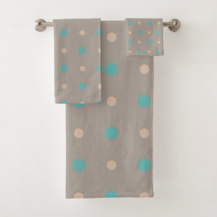 Turquoise et Pêche