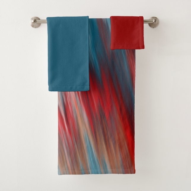 Turquoise et rouge des feux natifs (En situation)