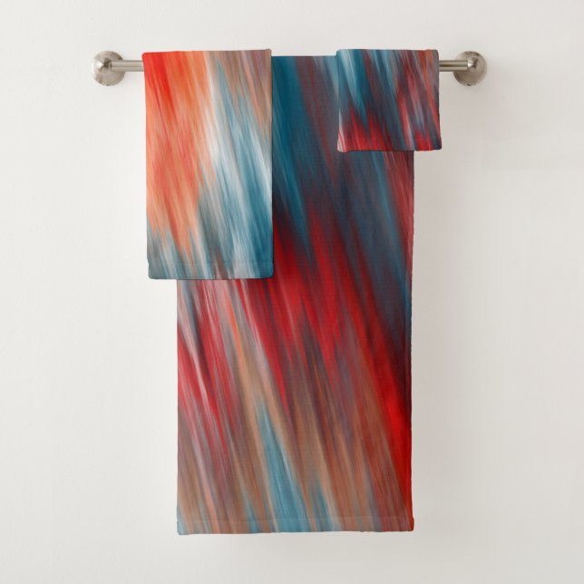 Turquoise et rouge des feux natifs (En situation)