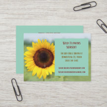 Turquoise Gardener Landscaper Florist Sonnenblume