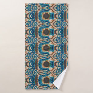 Turquoise Gold Sun Southwestern Art
