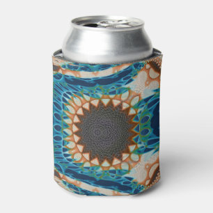 Turquoise Gold Sun Southwestern Art Dosenkühler