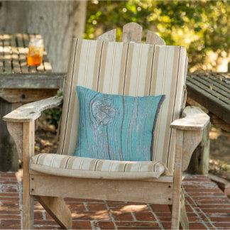 Turquoise Holzkornholzplatte Kissen