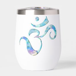 Turquoise Marbled Om