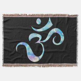 Turquoise Marbled Om Decke