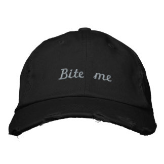 Turquoise noir de Lyme_Ticked me mordent casquette