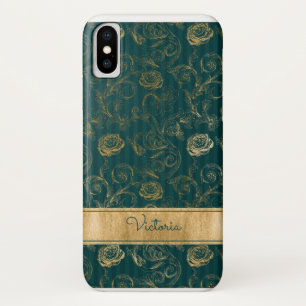 Turquoise, Noir, Rose Or Coque-Mate iPhone X Coque