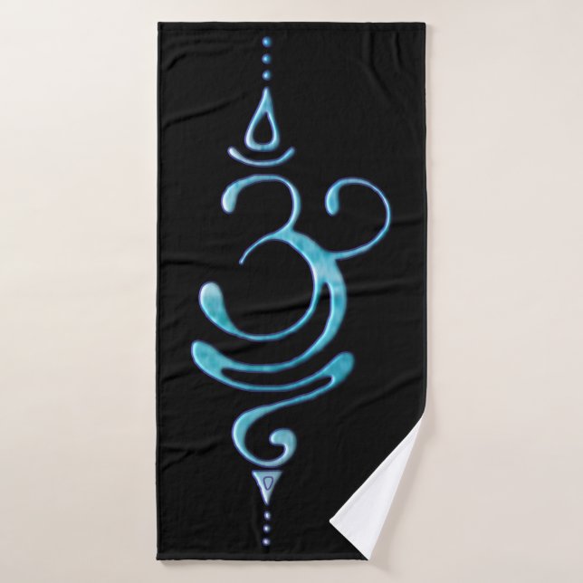 Turquoise Respirer  (Serviette de bain)