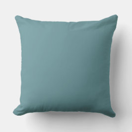 Turquoise Solid Color, Modern, Lovely, Simple Kissen