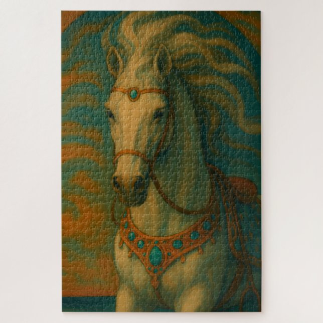 Turquoise Spirit, The dancing Horse (Vertikal)