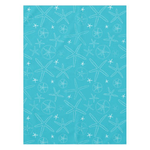 Turquoise / Turquoise Starfish & Sand Dollar Nappe