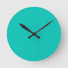 Turquoise Wall Clock Runde Wanduhr