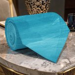 Turquoise Watercolor Custom Necktie Krawatte<br><div class="desc">A beautiful and unique necktie featuring a delicate watercolor design. Perfect for adding a touch of sophistication and personality to any outfit. This custom tie makes a thoughtful gift for any occasion.</div>