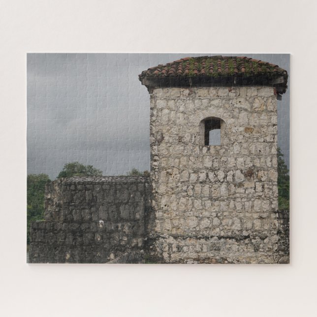 Turret Above the Approaching Waters (Horizontal)