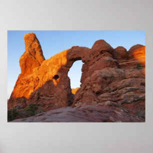 Turret Arch bei Sonnenaufgang II Poster