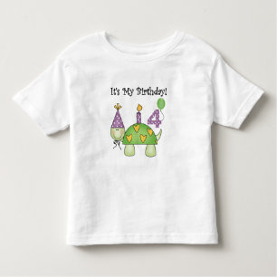 Turtle 4th Birthday Tshirts et cadeaux