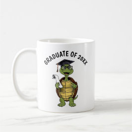 Turtle Abschluss Personalisiert Kaffeetasse