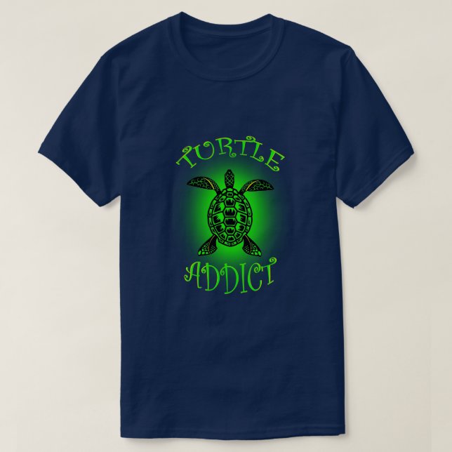 Turtle Addict T-Shirt (Design vorne)