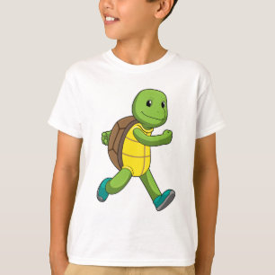 Turtle als Runner beim Laufen T-Shirt