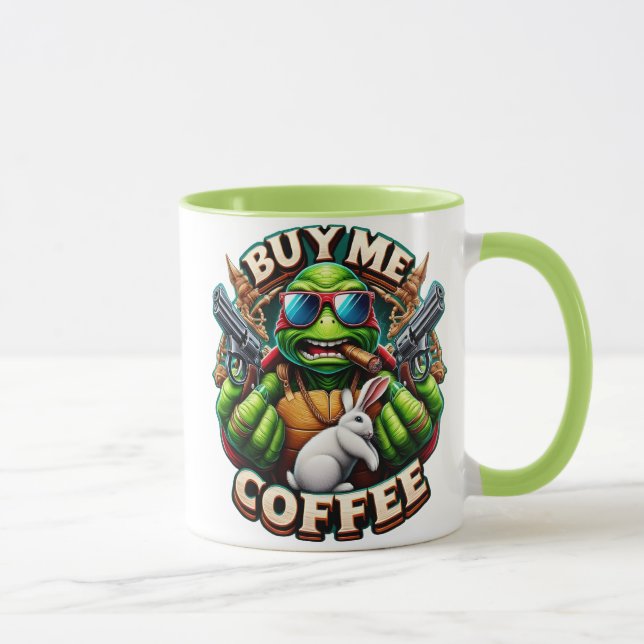 Turtle and Bunny: Unwahrscheinliche Verbündete kau Tasse (Rechts)