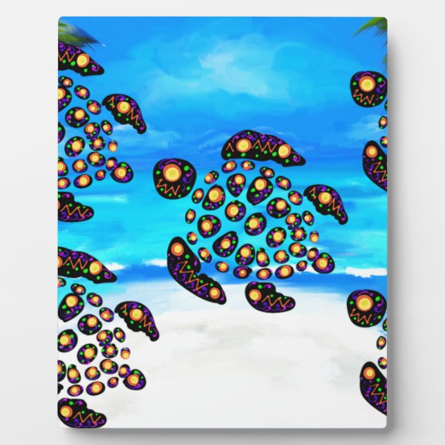 Turtle Art Fotoplatte (Vorderseite)