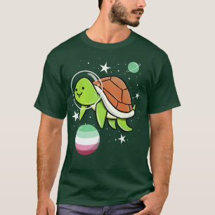 Turtle Astronaut Abroseual Stolz T-Shirt