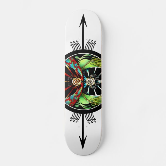 Turtle Balance  Skateboard (Vorderseite)