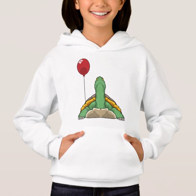 Turtle Balloon Hoodie (Vorderseite)