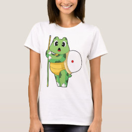 Turtle Billiard Queue T-Shirt