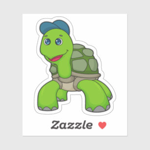 Turtle Cap Aufkleber