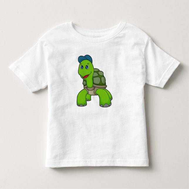 Turtle Cap Kleinkind T-shirt (Vorderseite)