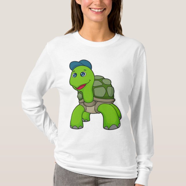 Turtle Cap T-Shirt (Vorderseite)