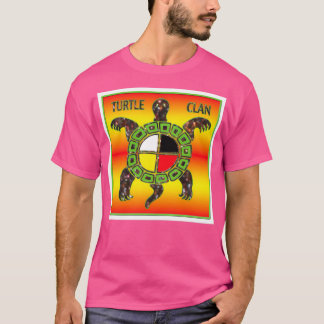 Turtle Clan Medicine Wheel T-Shirt