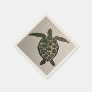 Turtle Cocktail Napkins Serviette
