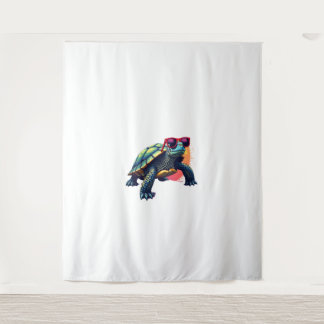 Turtle Colorful Turtle Outfit Mens Turtle Lover Tu Wandteppich