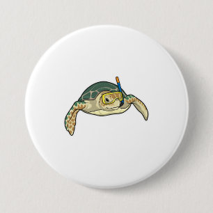 Turtle Diver Snorkel Button