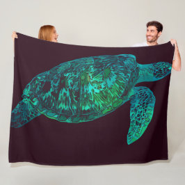 Turtle Fleece Blanket