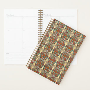 Turtle Floral Pattern Planer