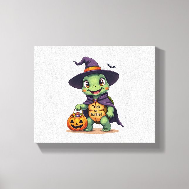 Turtle Ghoul Leinwanddruck (Vorderseite)