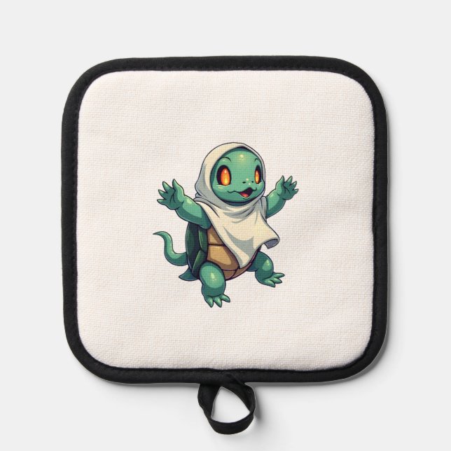 Turtle Ghoul Topflappen (Vorderseite)