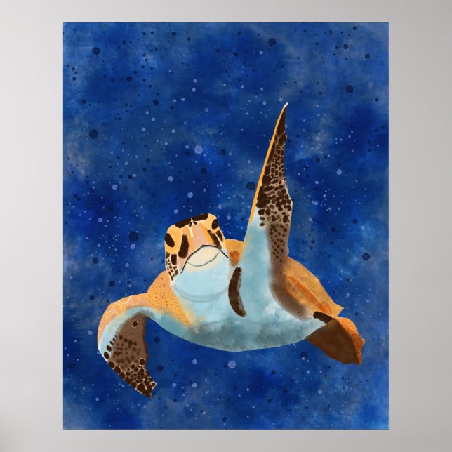 Turtle Greetings Poster (Vorne)