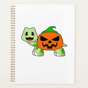 Turtle Halloween Kürbis Classic T-Shirt Planer