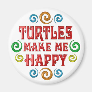 Turtle Happy Magnet