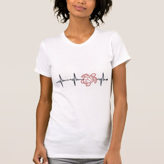 Turtle Heartbeat Tortoise Painted Alligator T-Shirt