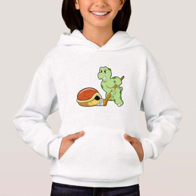 Turtle Ice Hockey Ice Hockey-Stab Hoodie (Vorderseite)