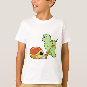 Turtle Ice Hockey Ice Hockey-Stab T-Shirt