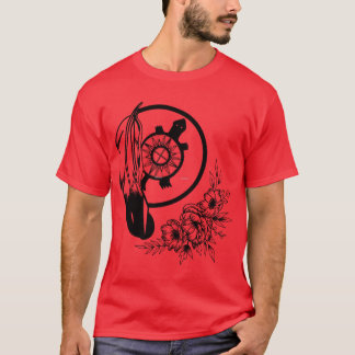 Turtle Island Community Indigenous Art friends T-Shirt