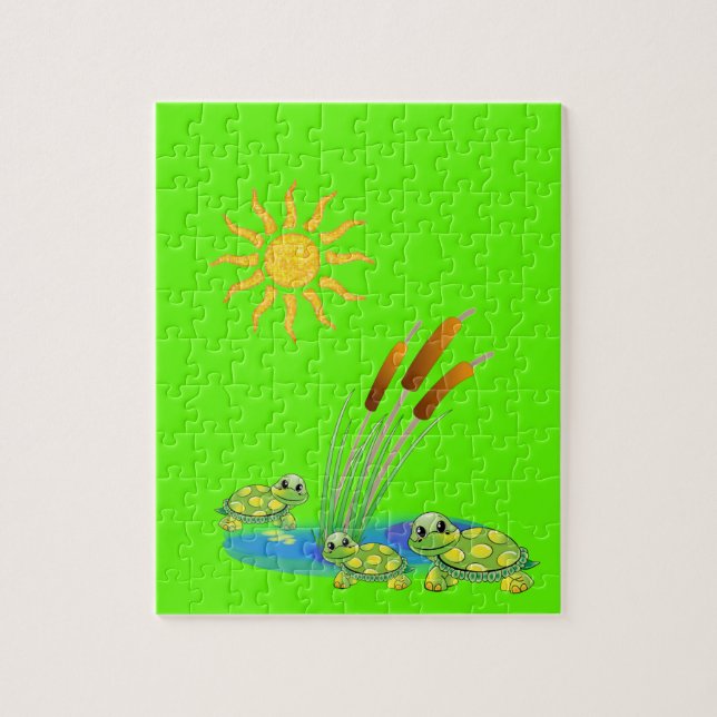 Turtle Jigsaw Puzzle (Vertikal)